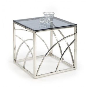 Konferenční stolek UNIVERSE 55 cm Stříbrná obraz