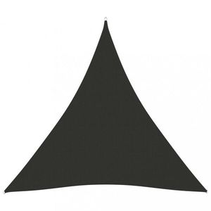 Plachta proti slunci oxfordská látka trojúhelník 3, 6 x 3, 6 x 3, 6 m Dekorhome Antracit obraz