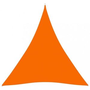 Plachta proti slunci oxfordská látka trojúhelník 3, 6 x 3, 6 x 3, 6 m Dekorhome Oranžová obraz