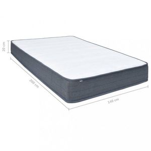 Matrace na postel boxspring Dekorhome 140x200 cm, Matrace na postel boxspring Dekorhome 140x200 cm obraz