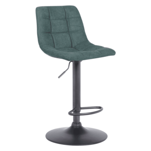 Barová židle LAHELA Smaragdová, Barová židle LAHELA Smaragdová obraz