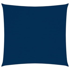 Stínící plachta čtvercová 4 x 4 m oxfordská látka Dekorhome Modrá obraz