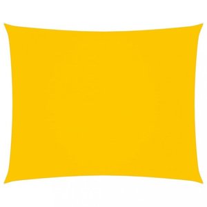 Stínící plachta obdélníková 5 x 6 m oxfordská látka Dekorhome Žlutá obraz