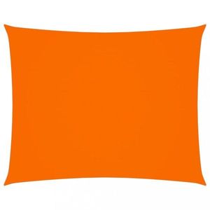 Stínící plachta obdélníková 5 x 6 m oxfordská látka Dekorhome Oranžová obraz