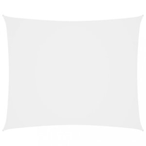 Stínící plachta obdélníková 4 x 5 m oxfordská látka Dekorhome Bílá obraz
