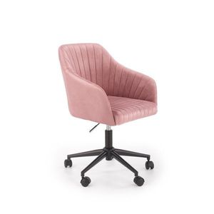 Kancelářská židle FRESCO Světle růžová obraz