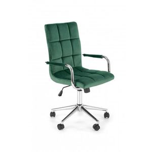 Kancelářská židle GONZO 4 Tmavě zelená, Kancelářská židle GONZO 4 Tmavě zelená obraz