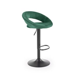 Barová židle H102 Tmavě zelená obraz
