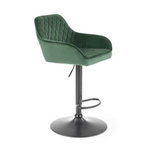Barová židle H103 Tmavě zelená obraz