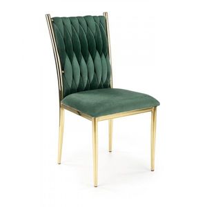 Jídelní židle K436 Tmavě zelená, Jídelní židle K436 Tmavě zelená obraz