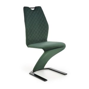 Jídelní židle K442 Tmavě zelená, Jídelní židle K442 Tmavě zelená obraz