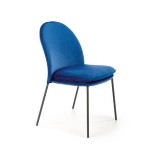 Jídelní židle K443 Modrá, Jídelní židle K443 Modrá obraz