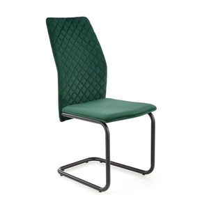 Jídelní židle K444 Tmavě zelená, Jídelní židle K444 Tmavě zelená obraz