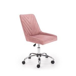 Kancelářská židle RICO Světle růžová obraz