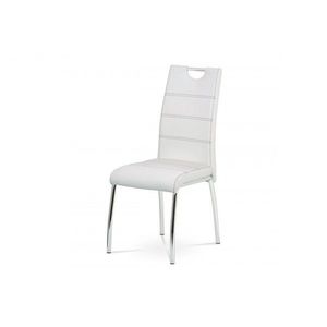 Jídelní židle HC-484 Bílá obraz
