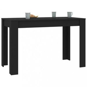 Jídelní stůl 120x60 cm Dekorhome Černá, Jídelní stůl 120x60 cm Dekorhome Černá obraz