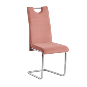Jídelní židle ABIRA NEW Růžová obraz