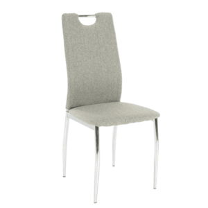 Jídelní židle OLIVA NEW látka / ekokůže / chrom Smaragdová, Jídelní židle OLIVA NEW látka / ekokůže / chrom Smaragdová obraz