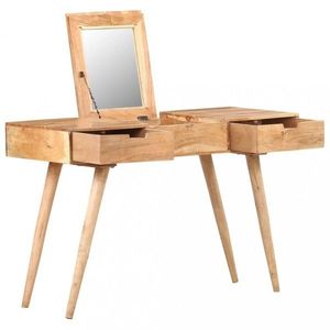 Toaletní stolek masivní dřevo Dekorhome Akácie, Toaletní stolek masivní dřevo Dekorhome Akácie obraz