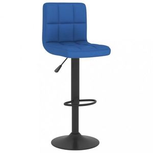 Barová židle látka / kov Dekorhome Modrá, Barová židle látka / kov Dekorhome Modrá obraz
