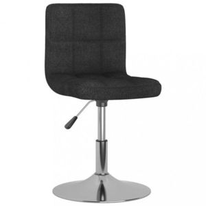 Barová židle látka / kov Dekorhome Černá, Barová židle látka / kov Dekorhome Černá obraz
