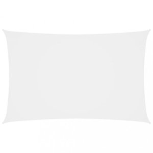 Stínící plachta obdélníková 2 x 5 m oxfordská látka Dekorhome Bílá obraz