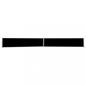 Zatahovací boční markýza 170x1200 cm Dekorhome Černá obraz