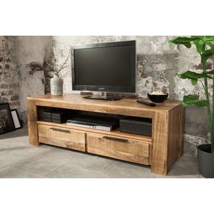TV stolek THOR Dekorhome Přírodní dřevo obraz