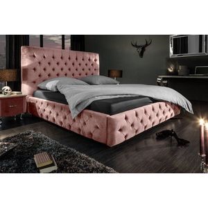 Chesterfield postel PALLAS 160 Dekorhome Růžová obraz