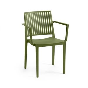 Jídelní židle BARS ARMCHAIR Zelená, Jídelní židle BARS ARMCHAIR Zelená obraz