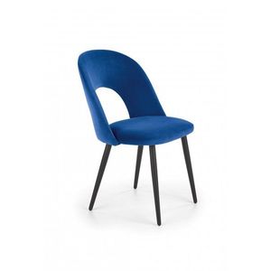Jídelní židle K384 Modrá obraz