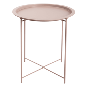 Odkládací stolek RENDER Světle růžová, Odkládací stolek RENDER Světle růžová obraz