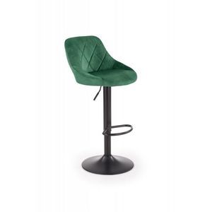 Barová židle H101 Halmar Tmavě zelená obraz