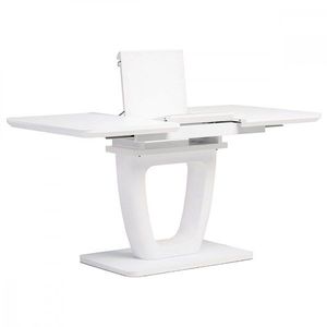 Rozkládací jídelní stůl HT-430 Bílá, Rozkládací jídelní stůl HT-430 Bílá obraz