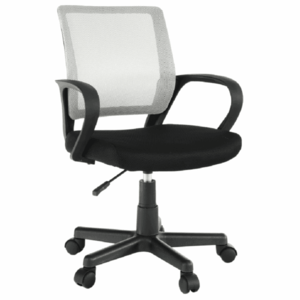Kancelářská židle ADRA Šedá / černá, Kancelářská židle ADRA Šedá / černá obraz