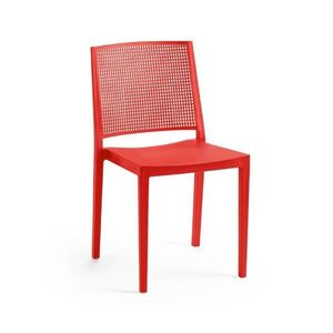 Jídelní židle GRID Rojaplast Červená obraz