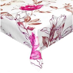 Forbyt, Ubrus nešpínivou úpravou, Květ růžový 140 x 180 cm obraz