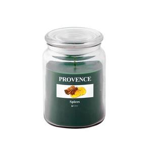 Provence Vonná svíčka ve skle 95 hodin koření obraz