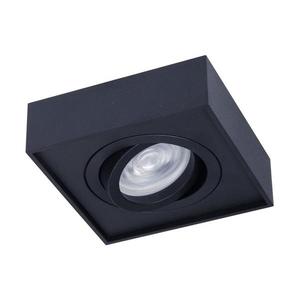 Podhledové bodové svítidlo NUSA 1xGU5, 3-MR16/50W/12V hranatý černá obraz