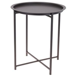DekorStyle Odkládací stolek Giger šedý obraz