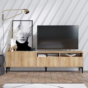 Hanah Home TV stolek Ross 180 cm dub obraz