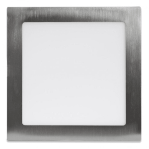 LED Solution Stříbrný vestavný LED panel hranatý 300 x 300mm 24W - VZOREK obraz
