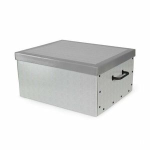 Compactor Skládací úložná krabice Boston, 50 x 40 x 25 cm, šedá obraz