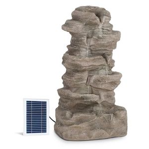 Blumfeldt Stonehenge XL, solární fontána, LED osvětlení, polyresin, lithium-iontová baterie obraz