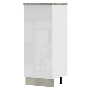 Kuchyňská skříňka Infinity K14-60-1KF/5 Crystal White obraz