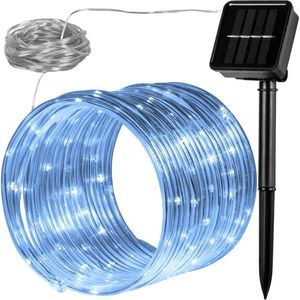 Solární světelná hadice - 100 LED studená bílá VOLTRONIC VOLTRONIC® M59614 obraz