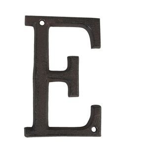 Nástěnné kovové písmeno E- 13 cm 6Y0840-E obraz