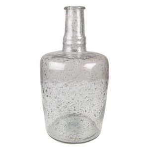 Skleněná transparentní foukaná váza Sandy - Ø 21*38 cm 6GL4270 obraz
