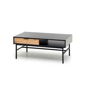 HALMAR Konferenční stolek Murano LAW-1dub artisan/černý obraz