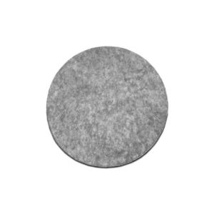 Dywany Lusczow Kulatý koberec SERENADE Graib šedý, velikost kruh 100 obraz